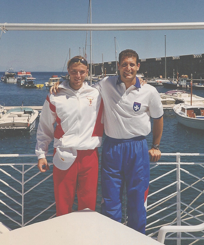 Andrea Rizzo Campione Italiano Assoluto Canottaggio 1996-1997