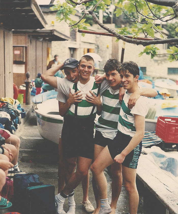 Andrea Rizzo Campione Italiano Assoluto Canottaggio 1996-1997